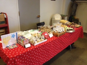 Library Bake Table